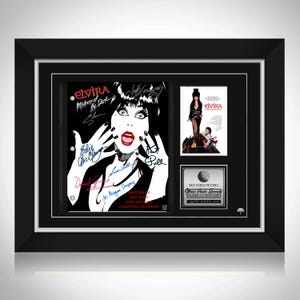 Elvira Mistress of the Dark Transcript Limited Signature Edition, individueller Rahmen