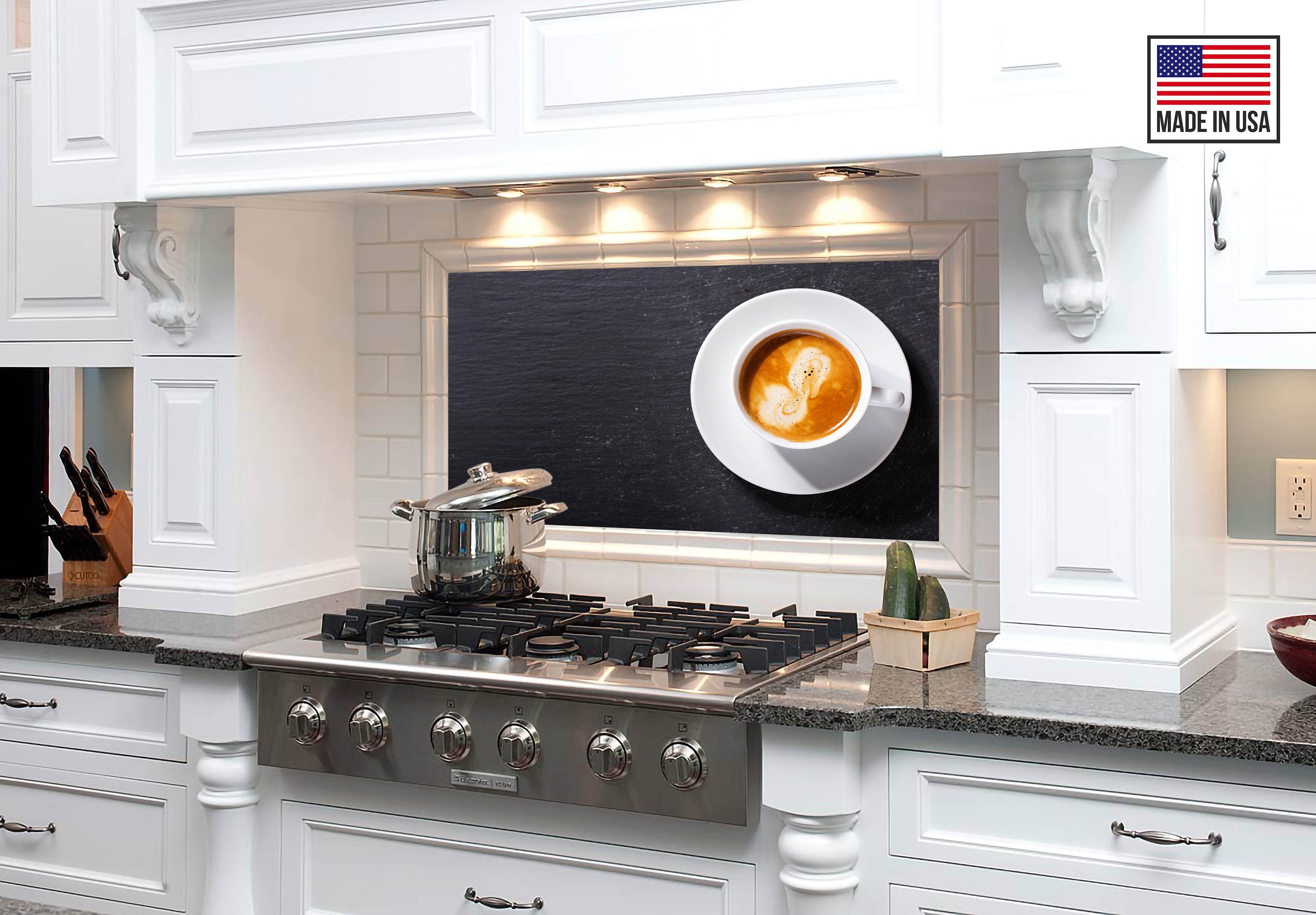 Coffee Decor Tiles Kitchen Backsplash DIY Kitchen | Etsy