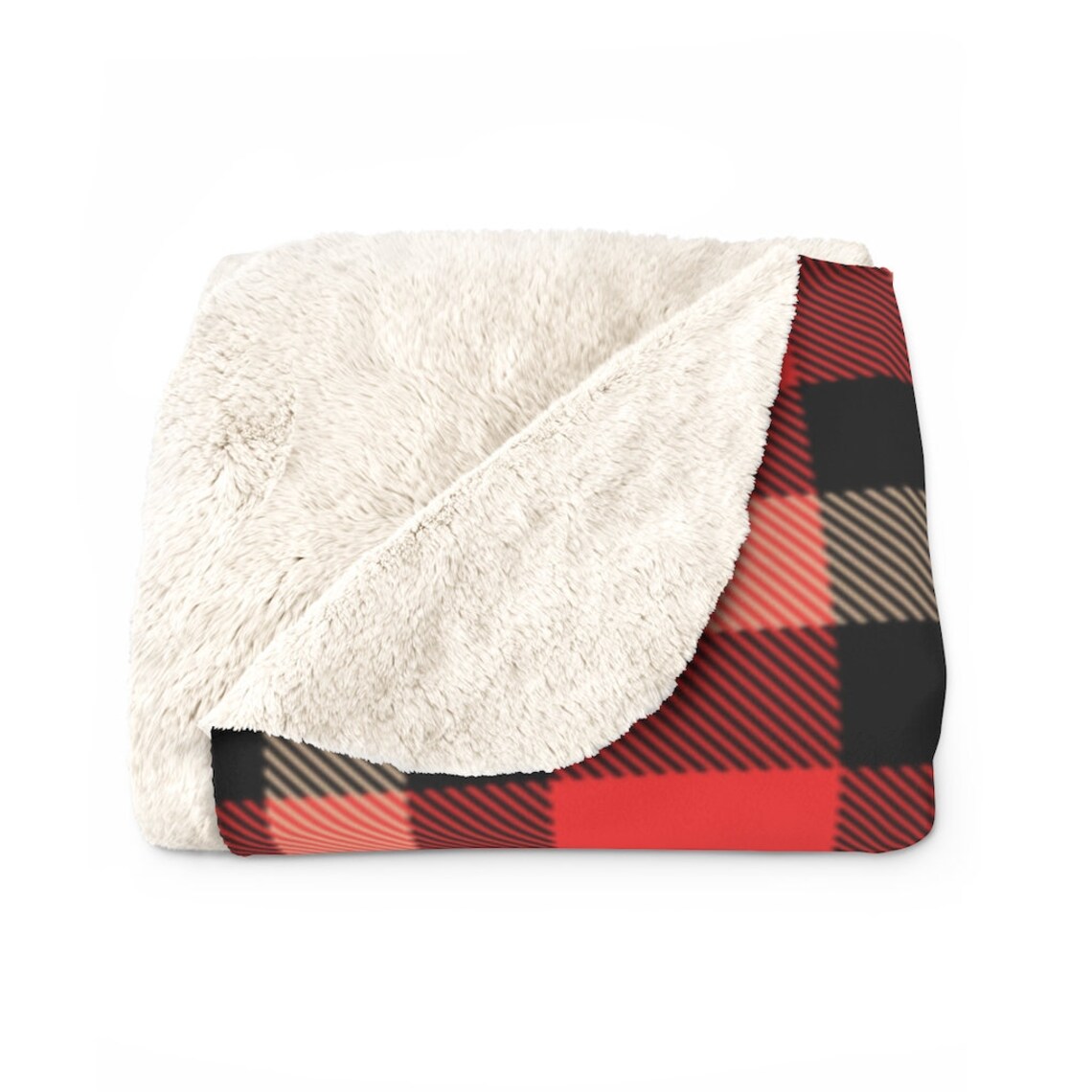 Timeless Red Plaid Lightweight Blanket / Red Check Plaid Etsy