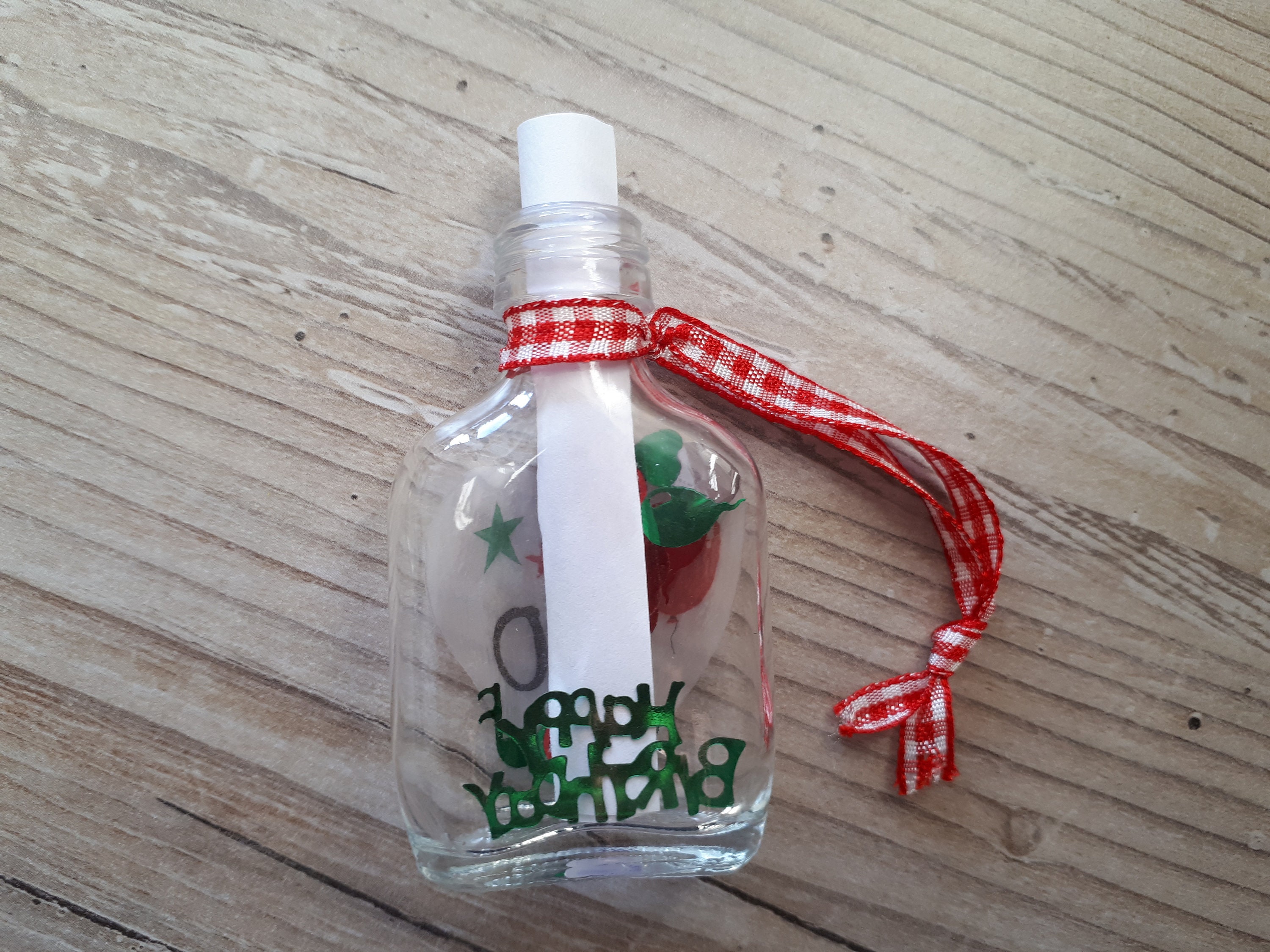 Flaschenpost 70 Geburtstag Gückwunsch Etsy.de