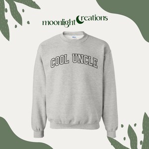 PUFFY Cool Uncle College Block Lettering Unisex Hoodie/Crewneck/T-Shirt