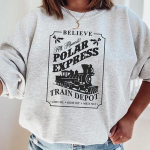Das Polar Express Ticket Unisex Rundhalsausschnitt