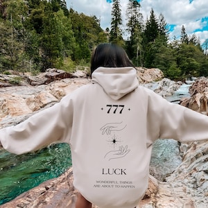 777 Angel Numbers (Hand/Star) Unisex Hoodie