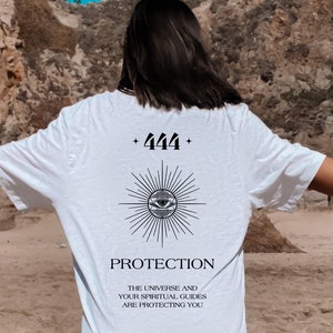 444 Angel Numbers (Eye 1) Unisex T-Shirt
