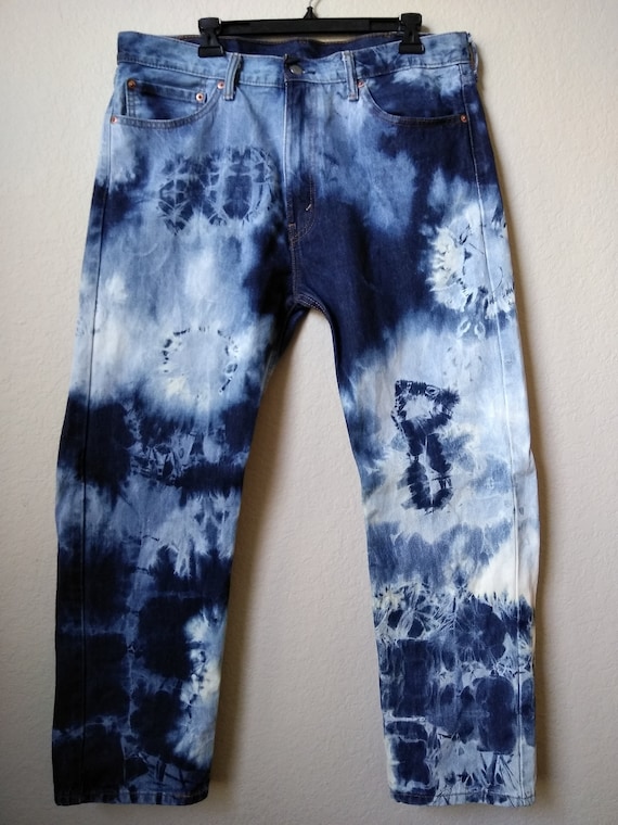 levi's tie dye jeans