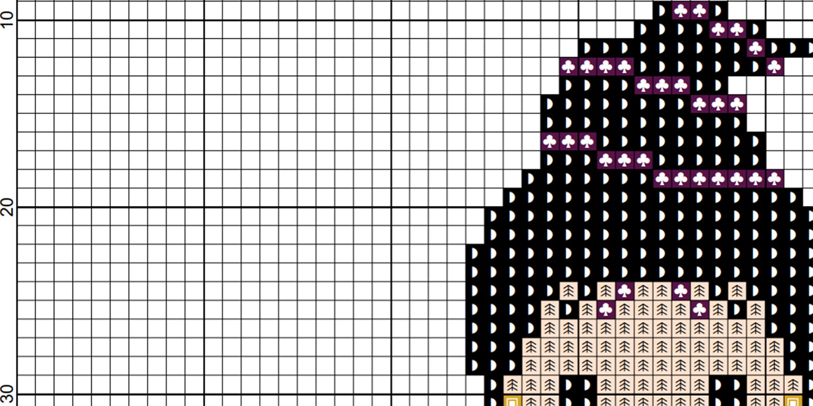 Sanderson Sisters Cross Stitch Pattern PDF The Witches Cross | Etsy