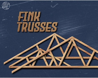 Diorama 1:16 Scale- Fink Truss
