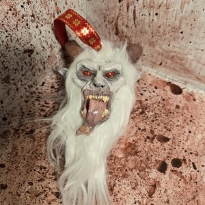 handmade KRAMPUS ornament