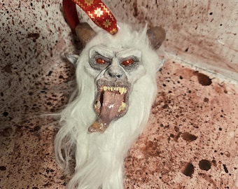 handmade KRAMPUS ornament