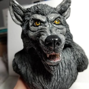 Werewolf bust