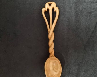 Handmade Welsh Love spoon No 121