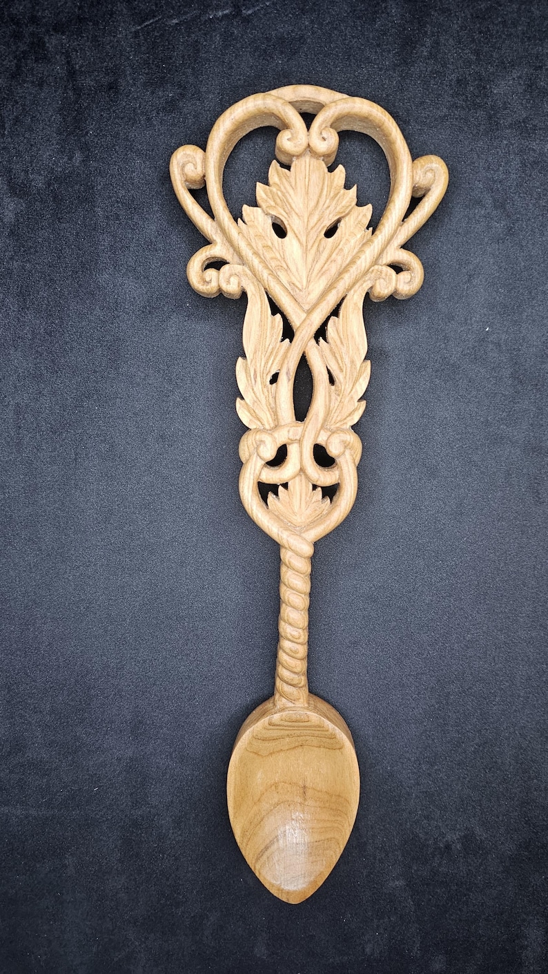 No 328. Handmade Welsh Love Spoon, Made to Order. - Etsy