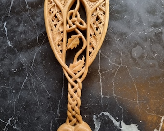 Handmade Welsh Love Spoon No 323