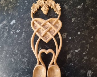 Handmade Welsh Love Spoon No 314