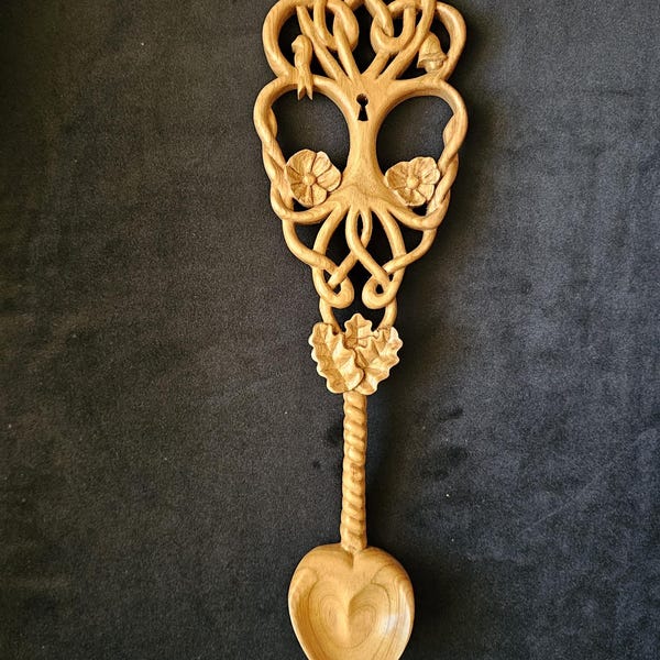 No 327. Handmade Welsh Love spoon *Made to order*