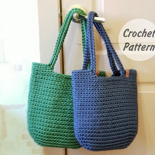 CROCHET PATTERN Crochet Bag Pattern Tote Pattern Crochet Purse | Etsy