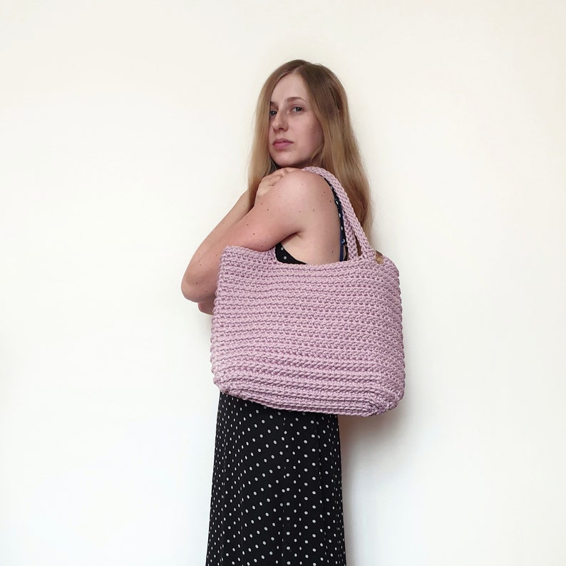 Crochet Shopping Bag Pattern PATTERN Crochet Bag Amelia Beach Bag Pattern pdf