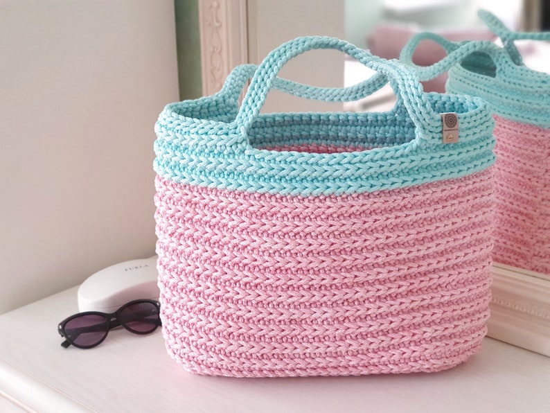 Crochet Shopping Bag Pattern PATTERN Crochet Bag Amelia Beach Bag Pattern pdf