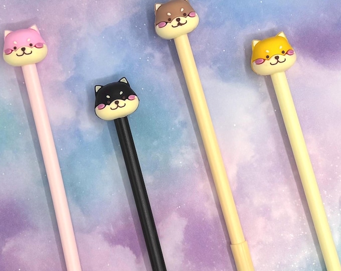 Shiba Inu Gel Ink Pen