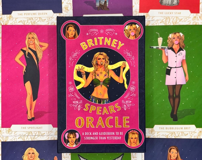 Featured listing image: Britney Spears Oracle: A Deck & Guidebook To Be Stronger Than Yesterday