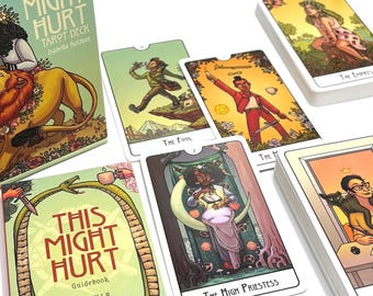 This Might Hurt Tarot Deck By Isabella Rotman