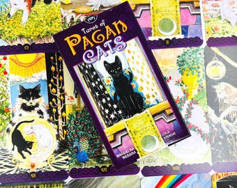 Tarot of Pagan Cats by Magdelina Messina & Lola Airaghi