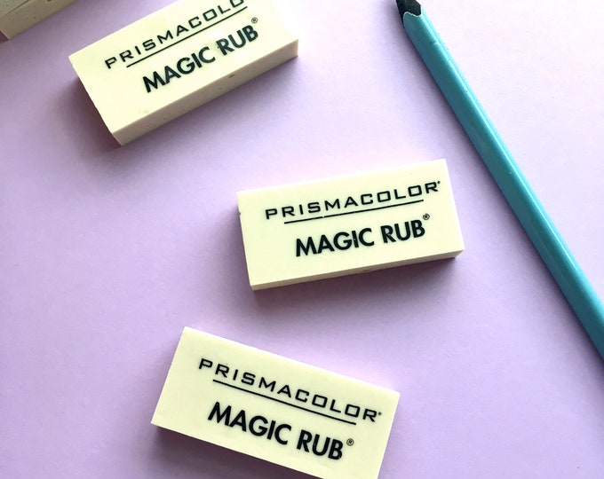 Magic Rub Eraser by Prismacolor: Premium Latex-Free Vinyl Eraser for Art and Writing