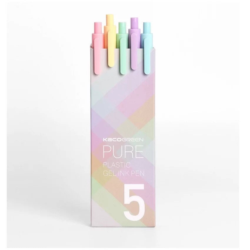 5pk Pure Pastel Gel Ink Pens