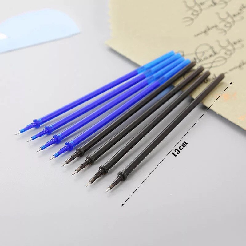 13cm Erasable Ink Pen Refills Blue or Black Ink