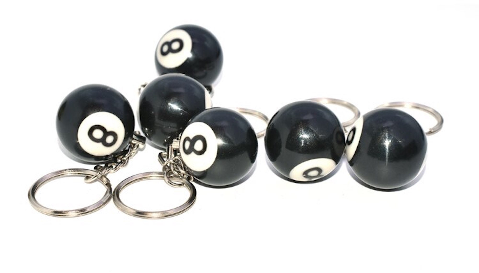 Eight Ball Keychain