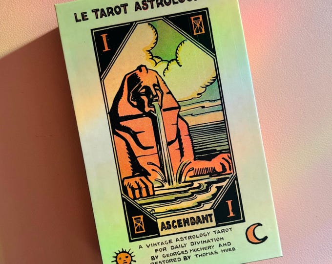 Le Tarot Astrologique: A Vintage Astrological Tarot Deck with Guidebook