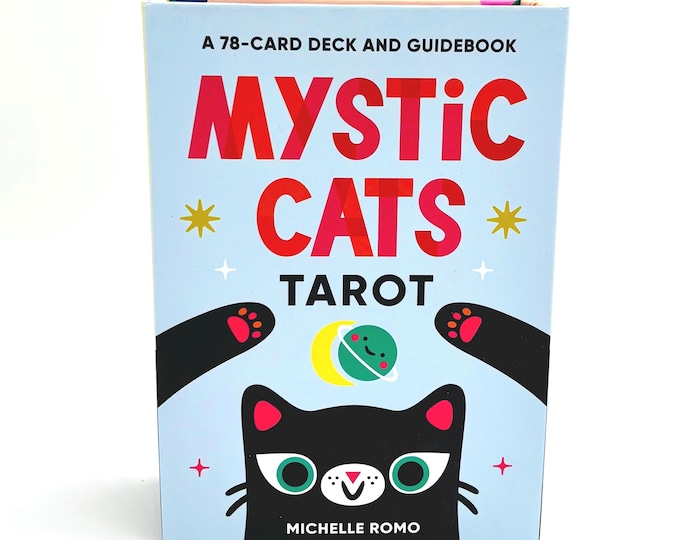 Mystic Cats Tarot: A 78-Card Deck and Guidebook by Michelle Romo