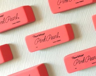Paper Mate Pink Pearl Eraser - 2.25 x 1 x .4 inches