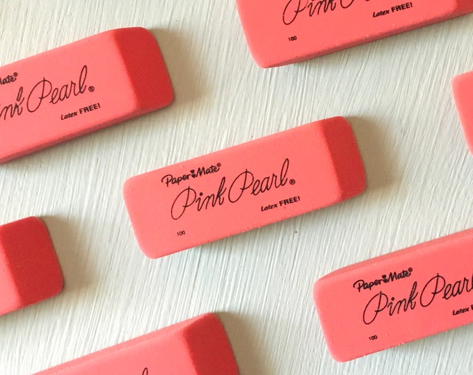 Paper Mate Pink Pearl Eraser - 2.25 x 1 x .4 inches