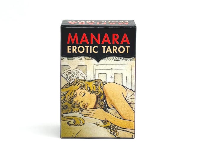 Manara Erotic Tarot Mini Deck