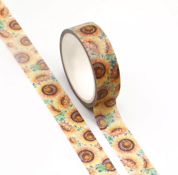 Summer Sunflowers Washi Tape