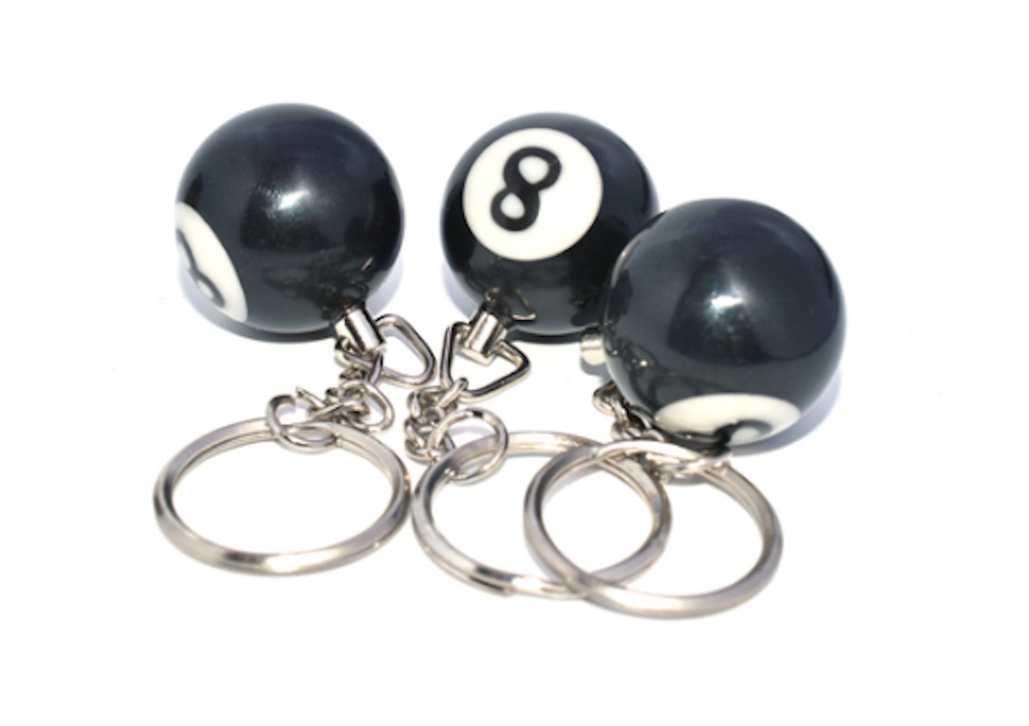 Eight Ball Keychain