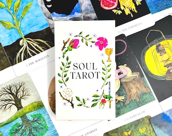 Soul Tarot: A Deck & Guidebook for Healing and Self-Discovery by Lindsay Mack