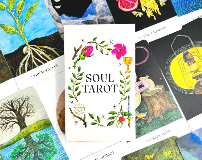 Soul Tarot: A Deck & Guidebook for Healing and Self-Discovery by Lindsay Mack