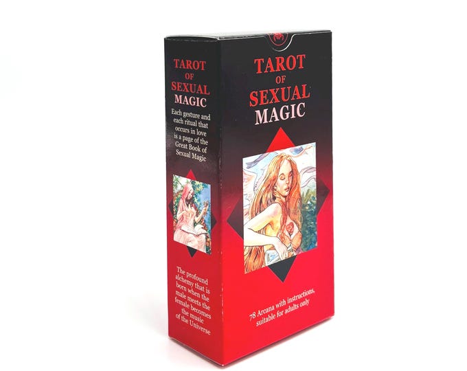 Sexual Magic Tarot Deck & Guidebook by Laura Tuan and Mauro De Luca