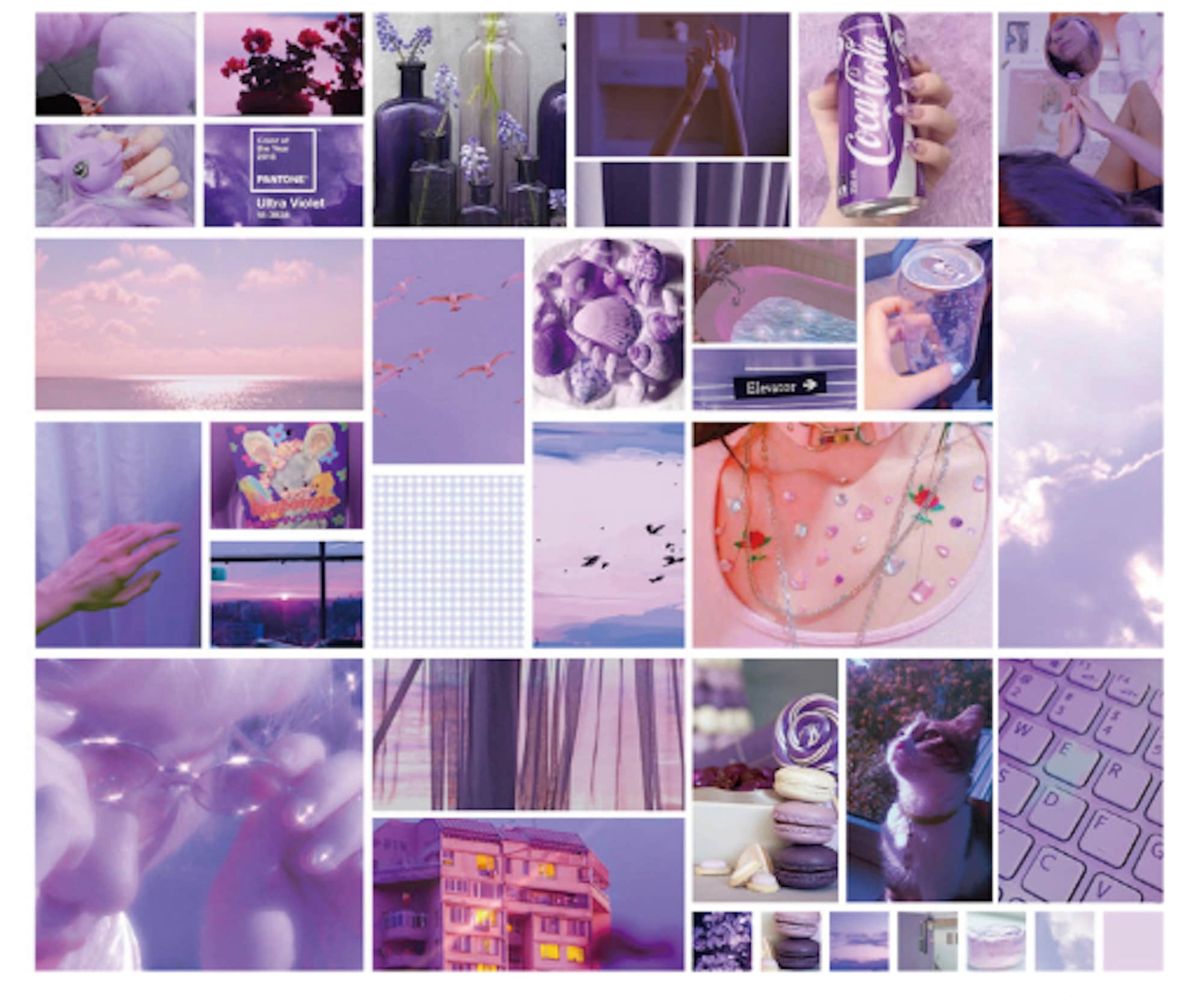 Aesthetic Collage Paper Stickers 35pc Sticker Pack Choose Your