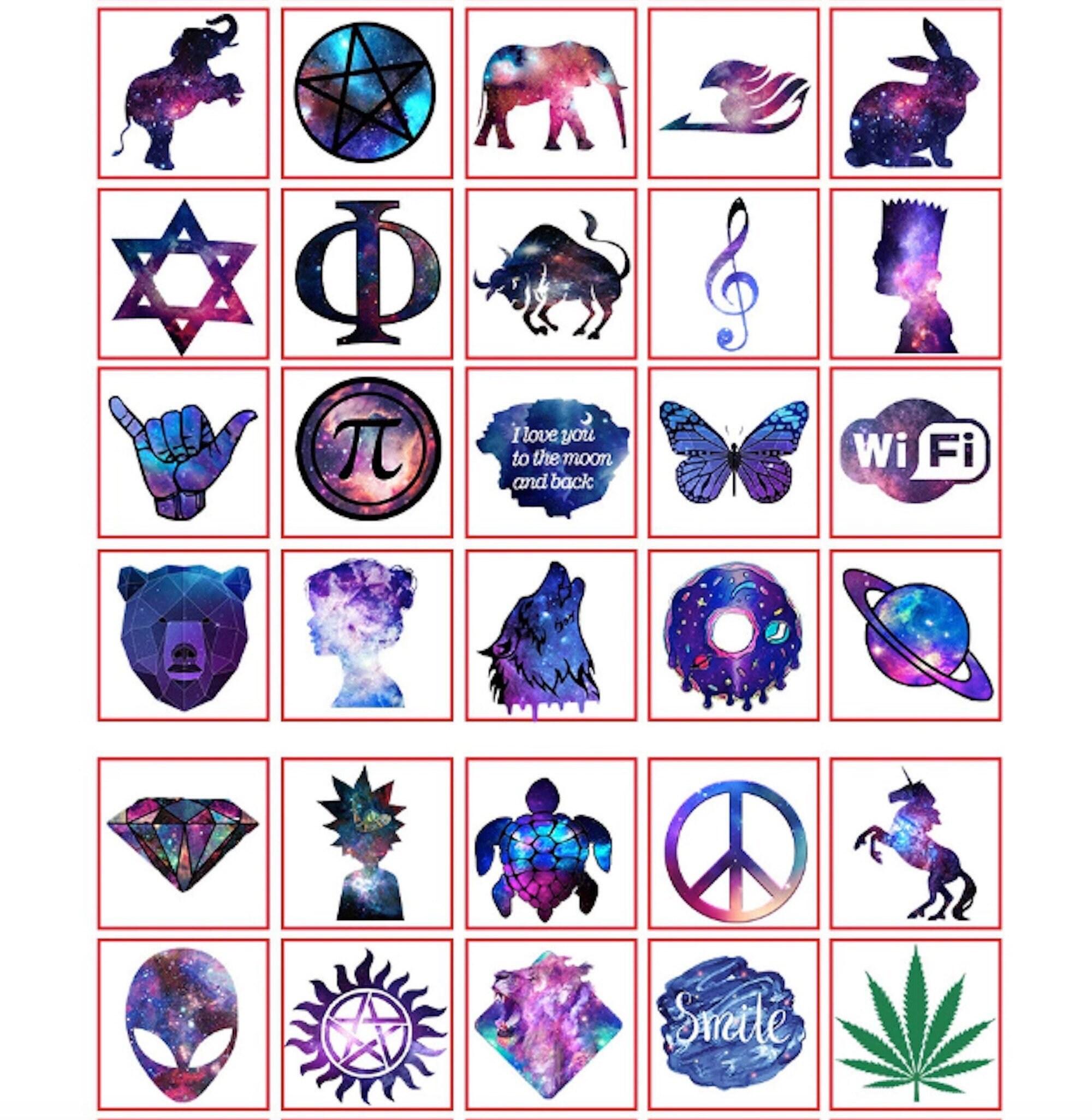 Purple Aesthetic Sticker Ideas