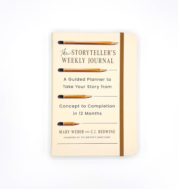 Storyteller's Guided Journal: Novel Writing Planner - 12 Month Hardcover