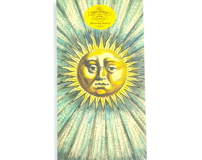 John Derian Celestial Sun Notepad