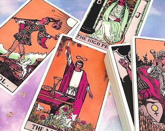 Pastel Edition Tarot Deck & Guide - Classic 1909 Rider Waite Design