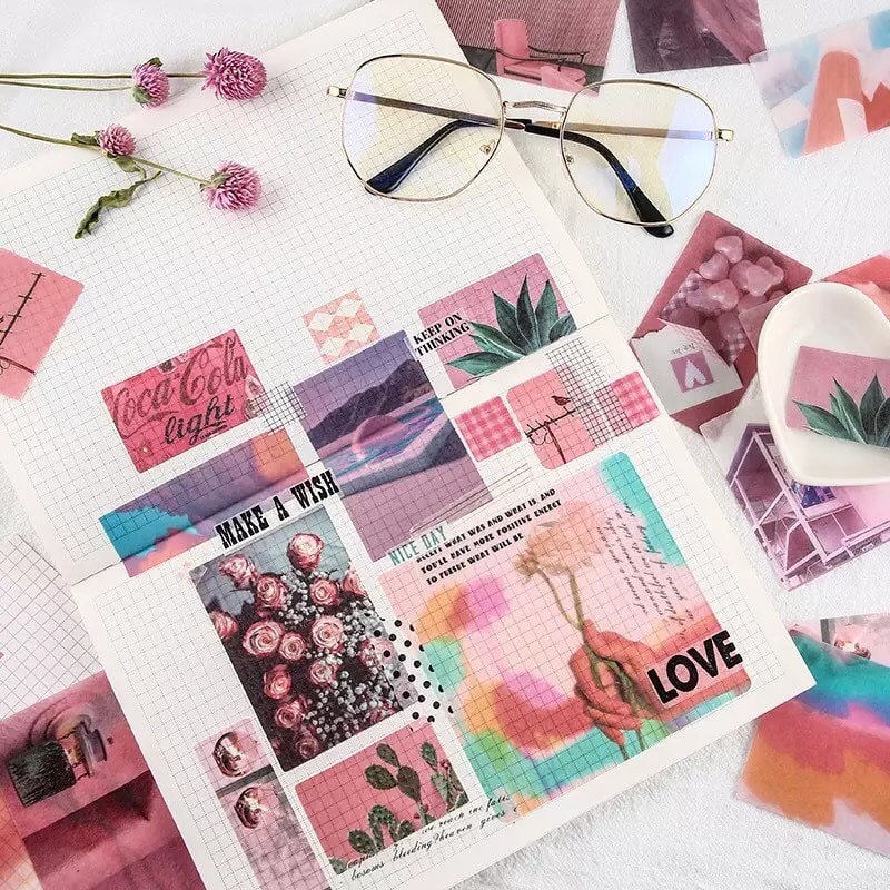 Sticker Collage Wallpaper