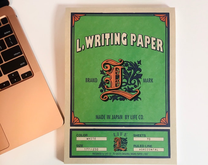 Featured listing image: Premium Writing Paper Pad - B5, 7x10"