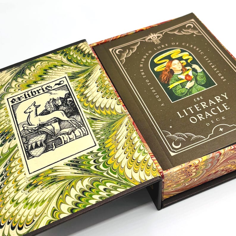 The Literary Oracle Deck: A Guide To The Hidden Lore of Classic Literature image 3