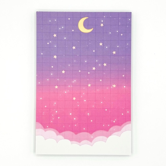 Starry Clouds Notepad