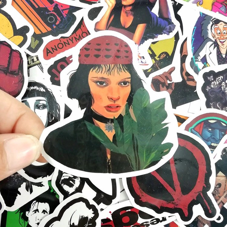 Cult Classics Sticker Bomb Vintage Movie Poster Sticker Pack Retro